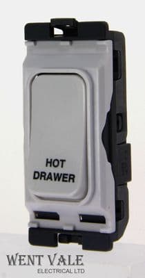 Hager Sollysta Grid - WMGSDP2/HD - 20a D/Pole Grid Switch Printed 