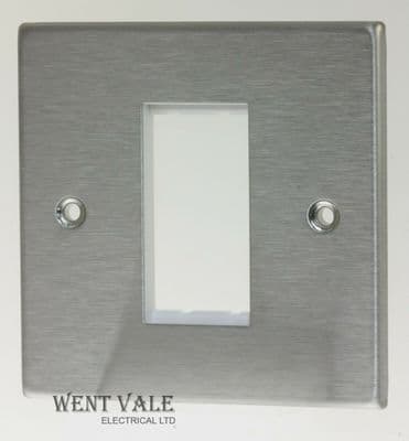 Hamilton Hartland - Euro-Fix - 74 EURO 1 - 1 Module 25 x 50  Front Plate and Grid