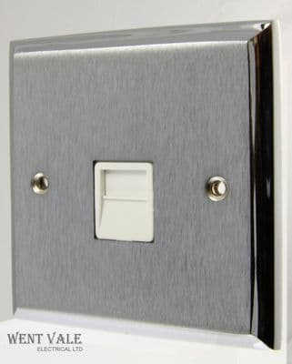 Heritage Brass Apollo Duel Finish - P966W-S - 1g Secondary Telephone Socket NIB