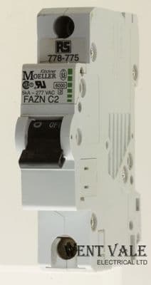 Klöckner Moeller - FAZN C2 - 2a Type C Single Pole MCB Used