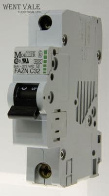 Klöckner Moeller FAZN C32 - 32a Type C Single Pole MCB Used