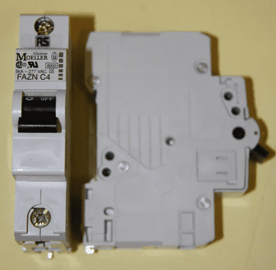 Klöckner Moeller - FAZN-C4 - 4a Type C Single Pole MCB Used