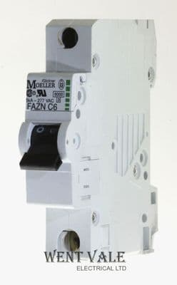 Klöckner Moeller - FAZN C6 - 6a Type C Single Pole MCB Used