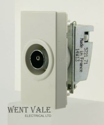 Legrand Arteor - 5721 71 - TV Single Shielded Socket 0-2400 MHz Module