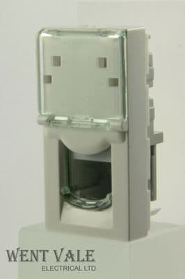 Legrand Arteor - 5723 00 - RJ11 4 Contact Modular Jack Connector New