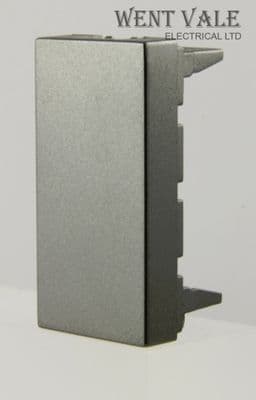 Legrand Arteor - 5728 41 - 22 x 45mm Single Blanking Module In Magnesium New