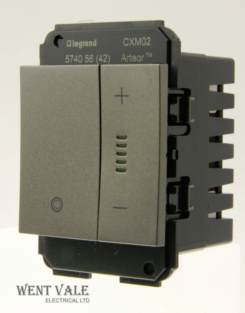 Legrand Arteor 5740 56 Magnesium Leading/Trailing Edge Dimmer Without