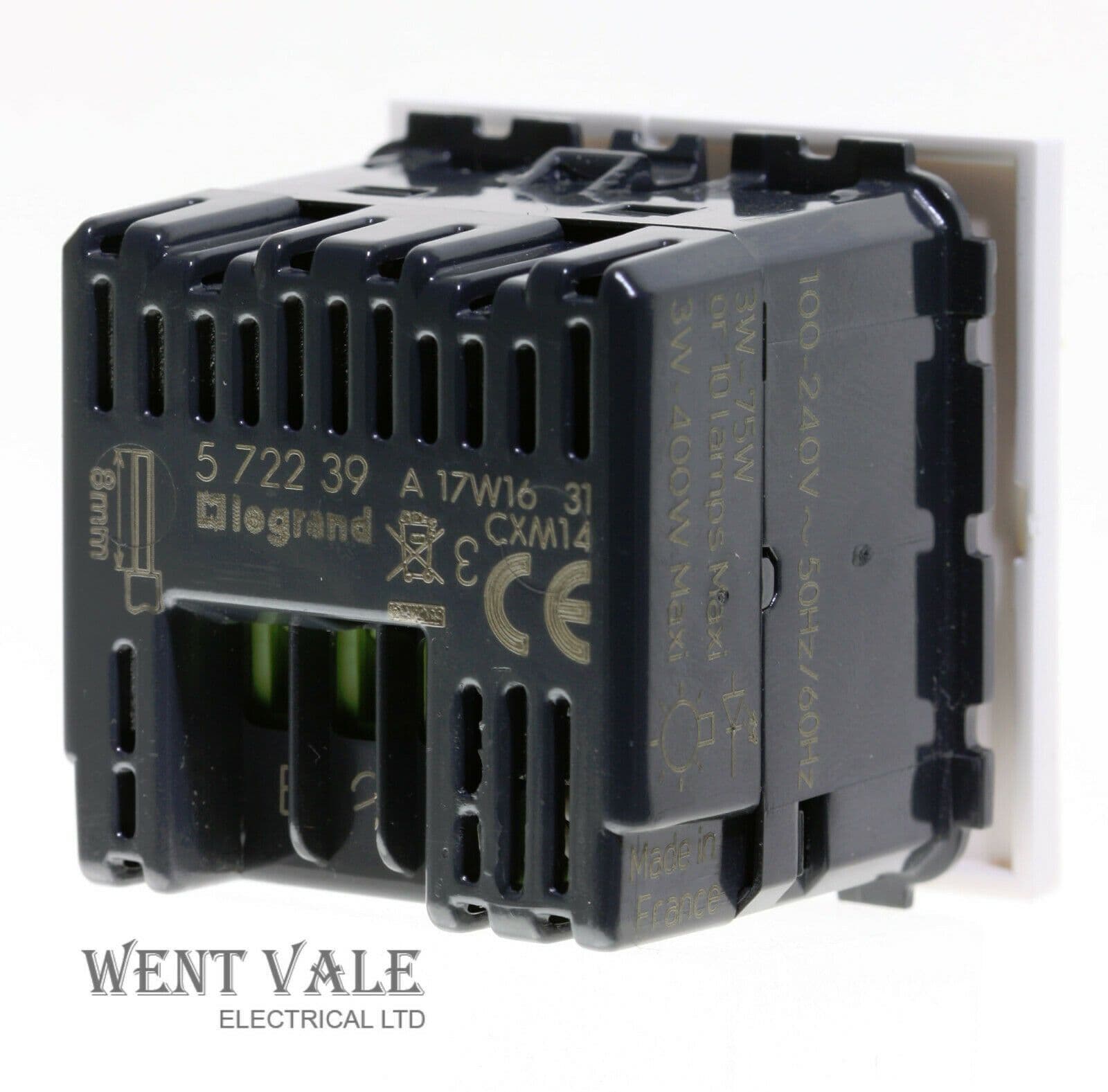 Legrand Arteor Dimmers 5722 39 2 Wire Universal Dimmer in White Finish