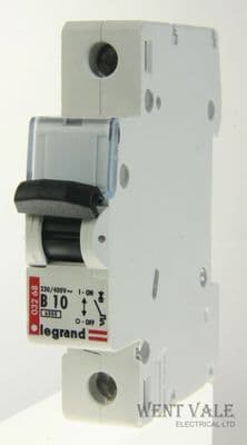 Legrand Lexic - 032 68 - 10a Type B Single Pole MCB Used