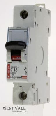 Legrand Lexic - 068 60 - 16a Type C Single Pole MCB New