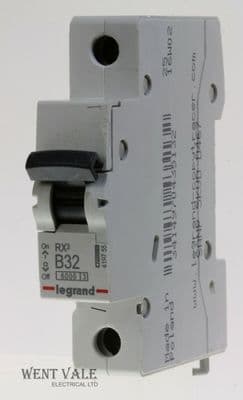 Legrand RX3 - 4197 55 - 32a Type B Single Pole MCB Unused