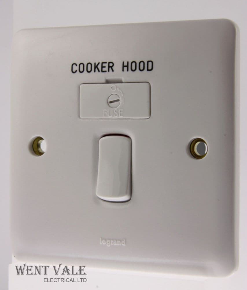 Legrand Synergy 7300 34CH 13a Switched Fused Spur Engraved Cooker