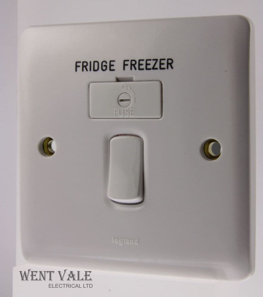 Legrand Synergy 7300 34FF 13a Switched Fused Spur Engraved Fridge