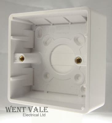 Legrand Synergy - 7364 06 - Moulded Surface Mounted 1 Gang 35mm Deep Box New