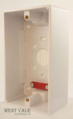 Legrand Synergy - 7364 11 - Moulded Surface Mounted 2 Gang 47mm Deep Box New