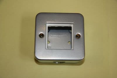 Legrand Trojan 811 79 Metal Clad Surface Box 45 x 45mm For Mosaic Modules New