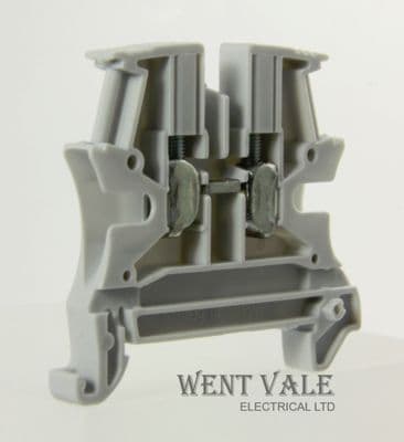 Legrand Viking - 0371 61 - Grey 4mm DIN Rail Mounted Termination Block New