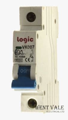 Logic - VK007-B20 - 20a Type B Single Pole MCB Used
