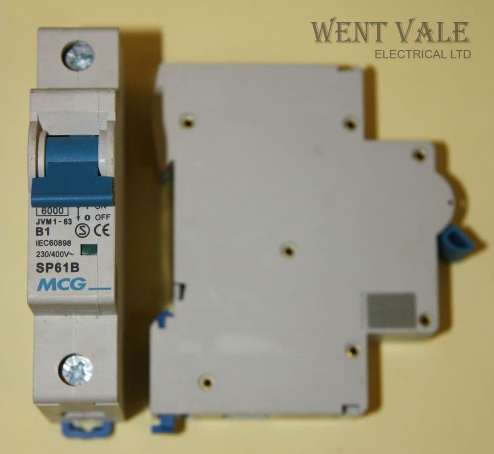 Mcb Rwp MCG JWM1 - 63 SP61B - 1a Type B Single Pole MCB NEW