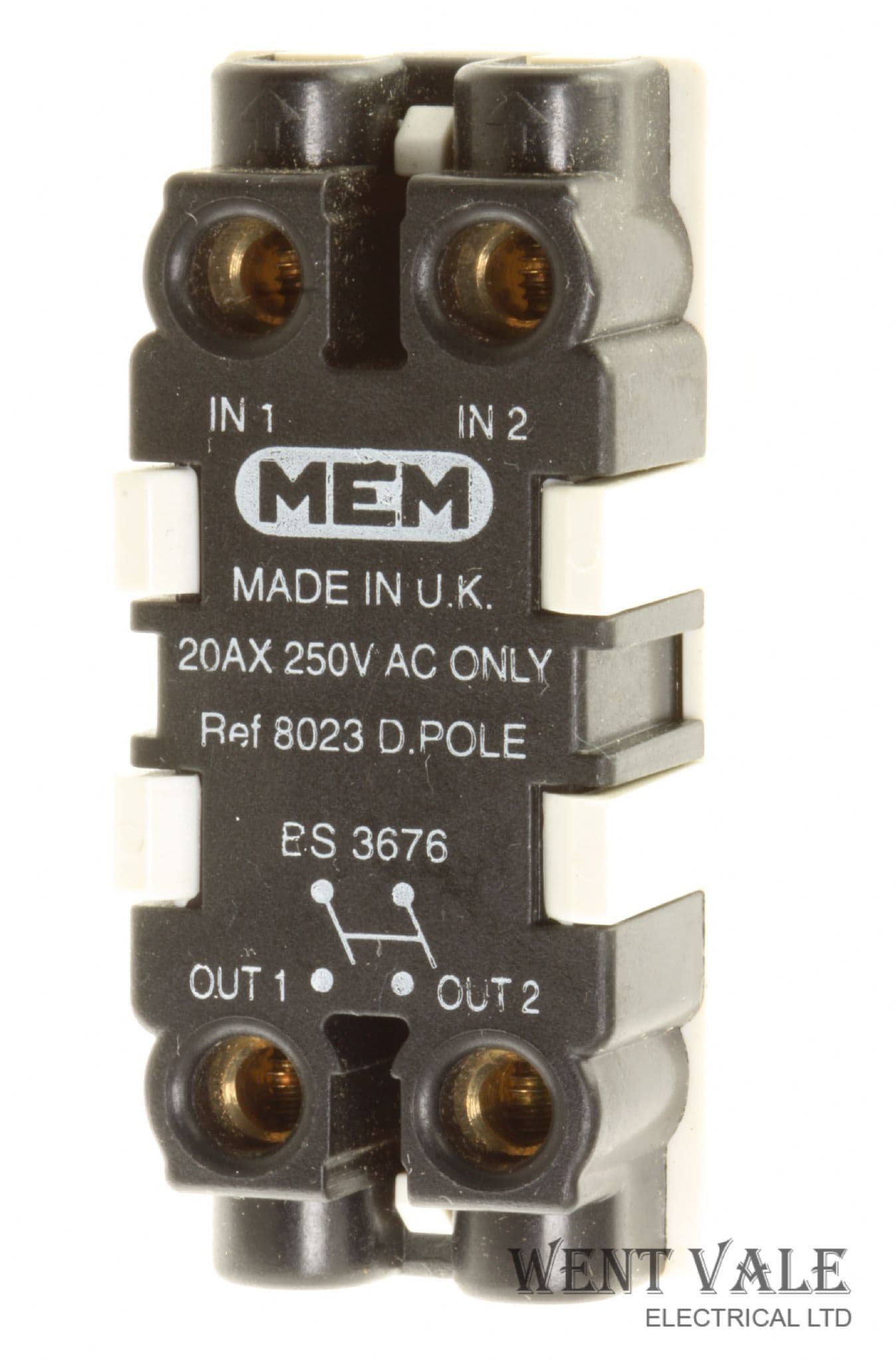 MEM/Delta Spectra - F8023 MW - 20a Double Pole Printed Grid Switch ...