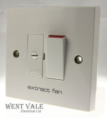 MEM/Eaton Intra Range - M201EF  13a DP Switched Con Unit Marked Extract Fan New