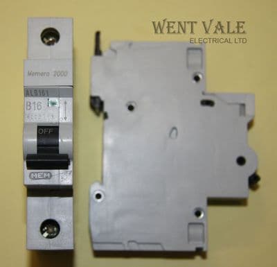 MEM Memera 2000 - ALB161  16a Type B Single Pole MCB Used