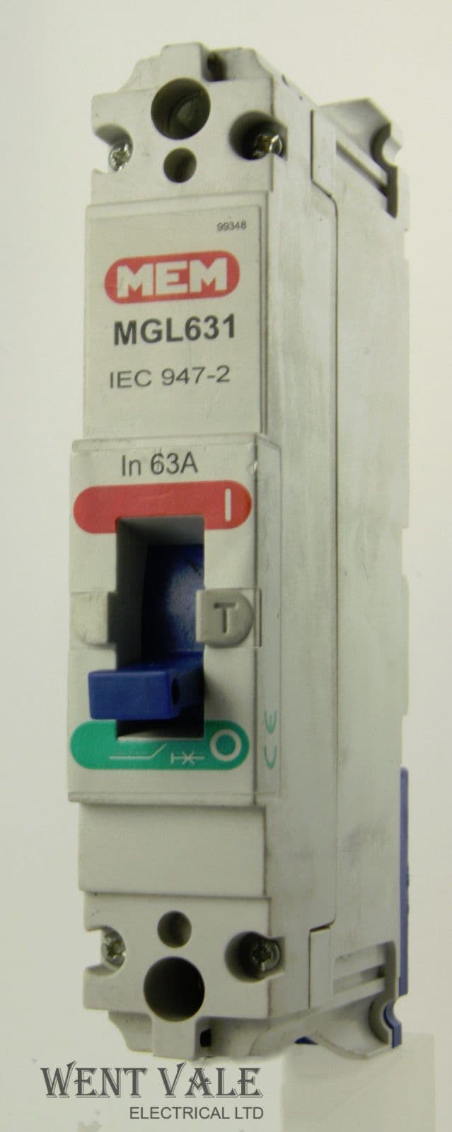 MEM Memshield 2 - MGL631 - 63a Cat A G-Frame Single Pole MCCB Used