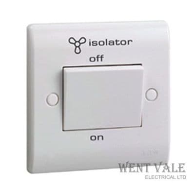 MEM Premera Range - P048  - 10ax Three Pole Fan Isolating Switch New