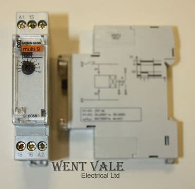 Merlin Gerin Multi 9 - 16068 RTH Time Delay Device delay before OFF after energisation New
