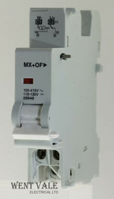 Merlin Gerin Multi 9 - MX+OF-26946 - Clip-On Shunt Trip + On/Off Auxiliary Switch