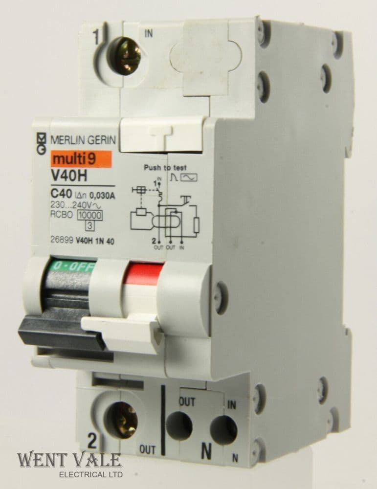 Merlin Gerin Multi 9 V40H 1N C40 26899 40a 30mA Type C Double Pole merlin-gerin-multi-9-v40h-1n-c40-26899-40a-30ma-type-c-double-pole
