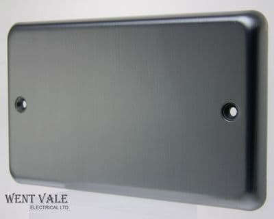 MK Albany Plus K3329 MCO - 2 Gang Blank Plate New