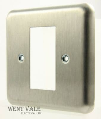 MK Albany Plus - K391 BSS - One Module Data/Telecom Front Plate New