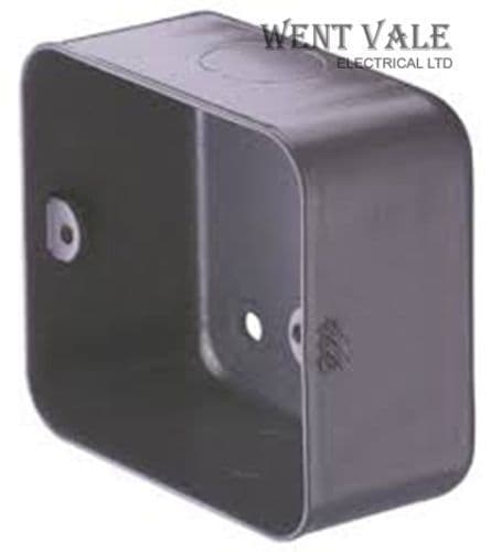 MK Grid Plus - 891 ALM - One or Two Gang Surface/Flush Grid Switch Box New