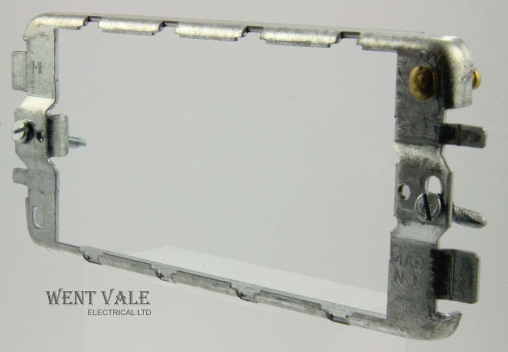 MK Grid Plus - K3704 - One Gang Four Module Grid Mounting Yoke/Frame New