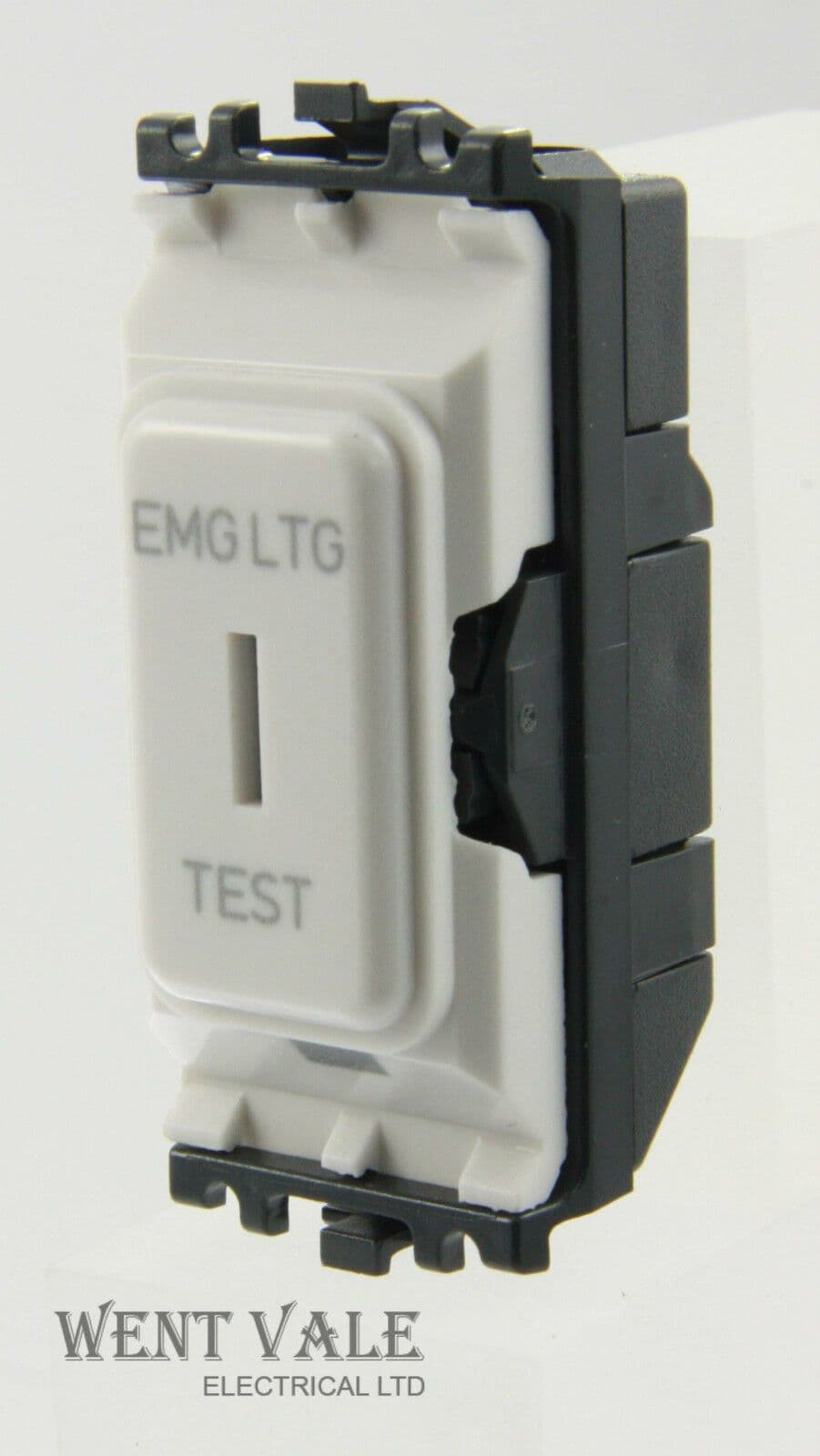 MK Grid Plus - K4898EL WHI - 20a 2w Key Switch Module Marked EMG LTG ...