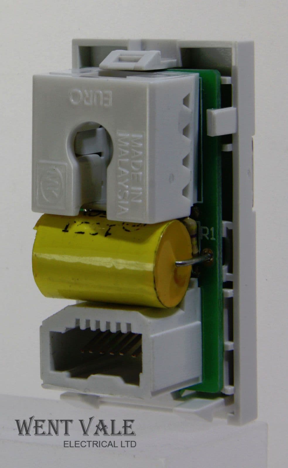 MK K5820 WHI - 25 x 50mm BT Master Telephone Socket Module New