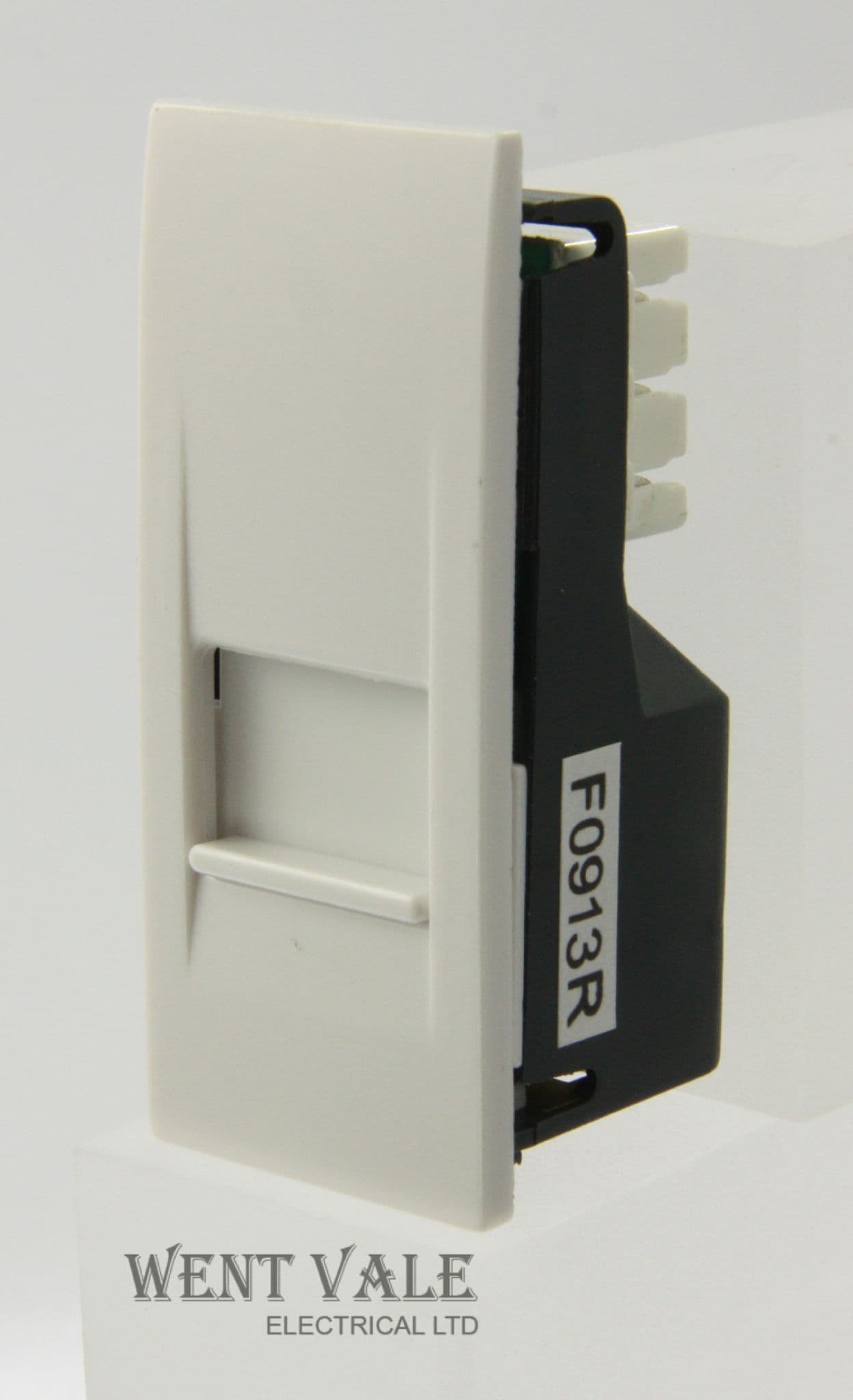 MK Logic Plus - K421 WHI - Euro Secondary Telephone Outlet Module New