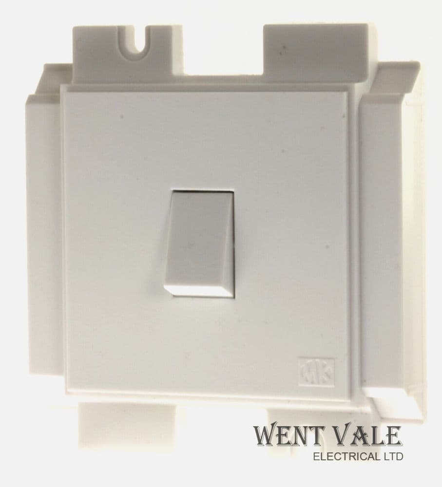 MK Powerlink Plus - 1942 WHI - 10a Two Way Plate Switch Module