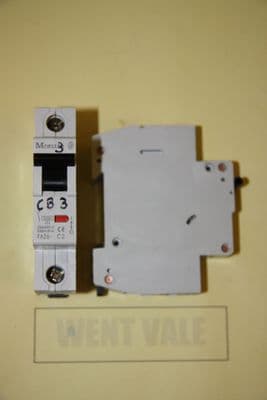 Moeller FAZ6-C2 - 2a Type C Single Pole MCB Used