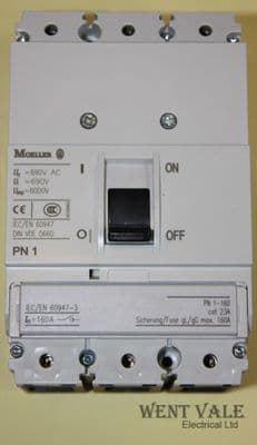 Moeller - PN1-160 - 160amp Triple Pole MCCB/Switch Disconnector New in Box