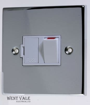 Newlec Decorative Chrome - NL8913S 13A Switched Fused Connection Unit (Spur) New