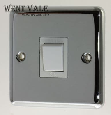 Newlec Decorative - NLPC8920/S - 20a Double Pole Switch in Polished Chrome