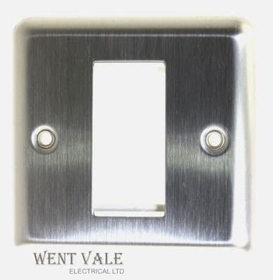 Newlec Decorative - NLSB8981/1MF - 1 Gang 1 Module Data/Communication Frame