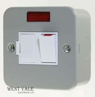 Newlec NL8413/SN - 13a Metalclad Switched Fused Spur with Neon Unused