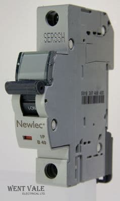 Newlec - NLMB140BA - 40a Type B Single Pole MCB Latest Model NEW