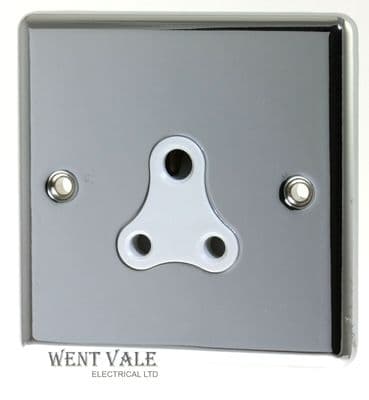 One Electrical Contractor - CP1521 - 5a Unswitched Round Pin Socket