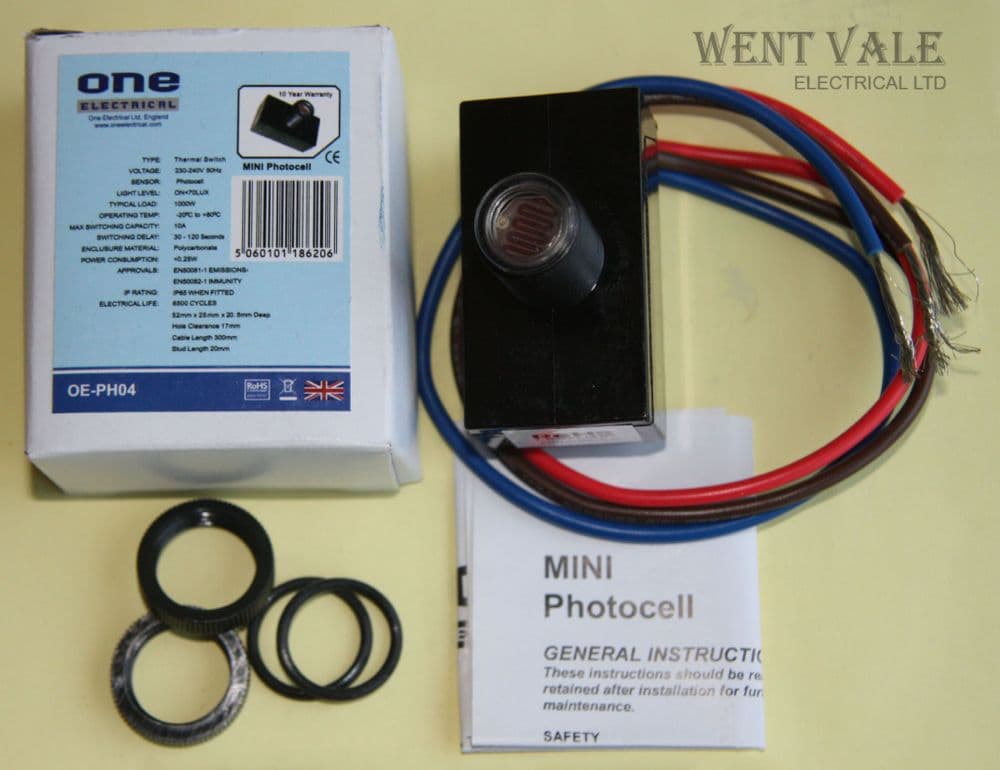 One Electrical OE-PH04 - Mini Photocell Kit