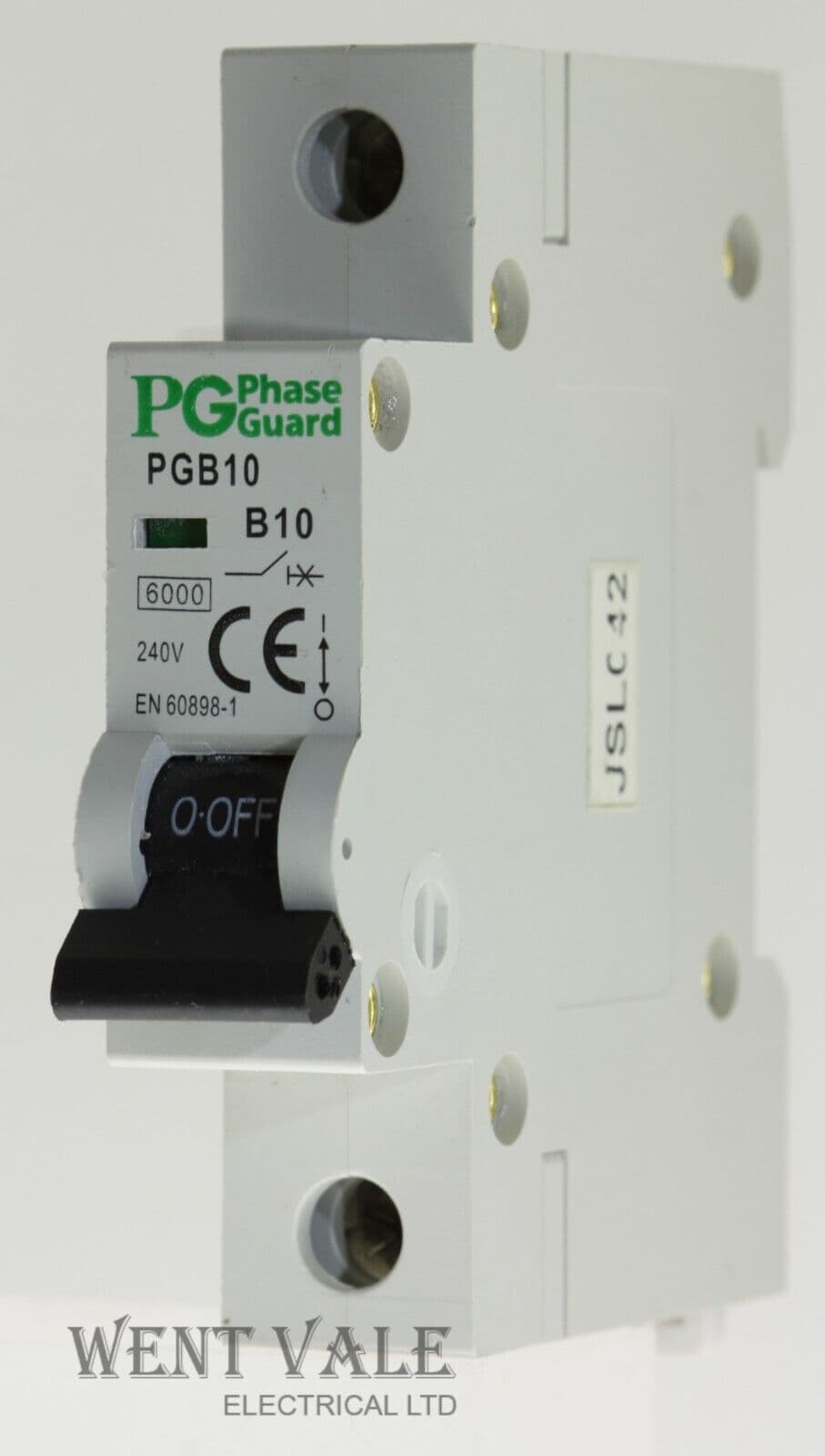 PG Phase Guard - PGB10 B10 - 10a Type B Single Pole MCB Used