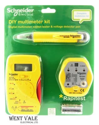 Schneider Electric IMT23011 - Three Piece DIY Multimeter Kit.